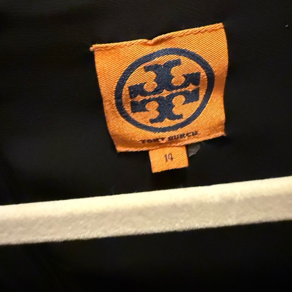 Tory Burch Azalea Black Dress Size 14 - Picture 4 of 6